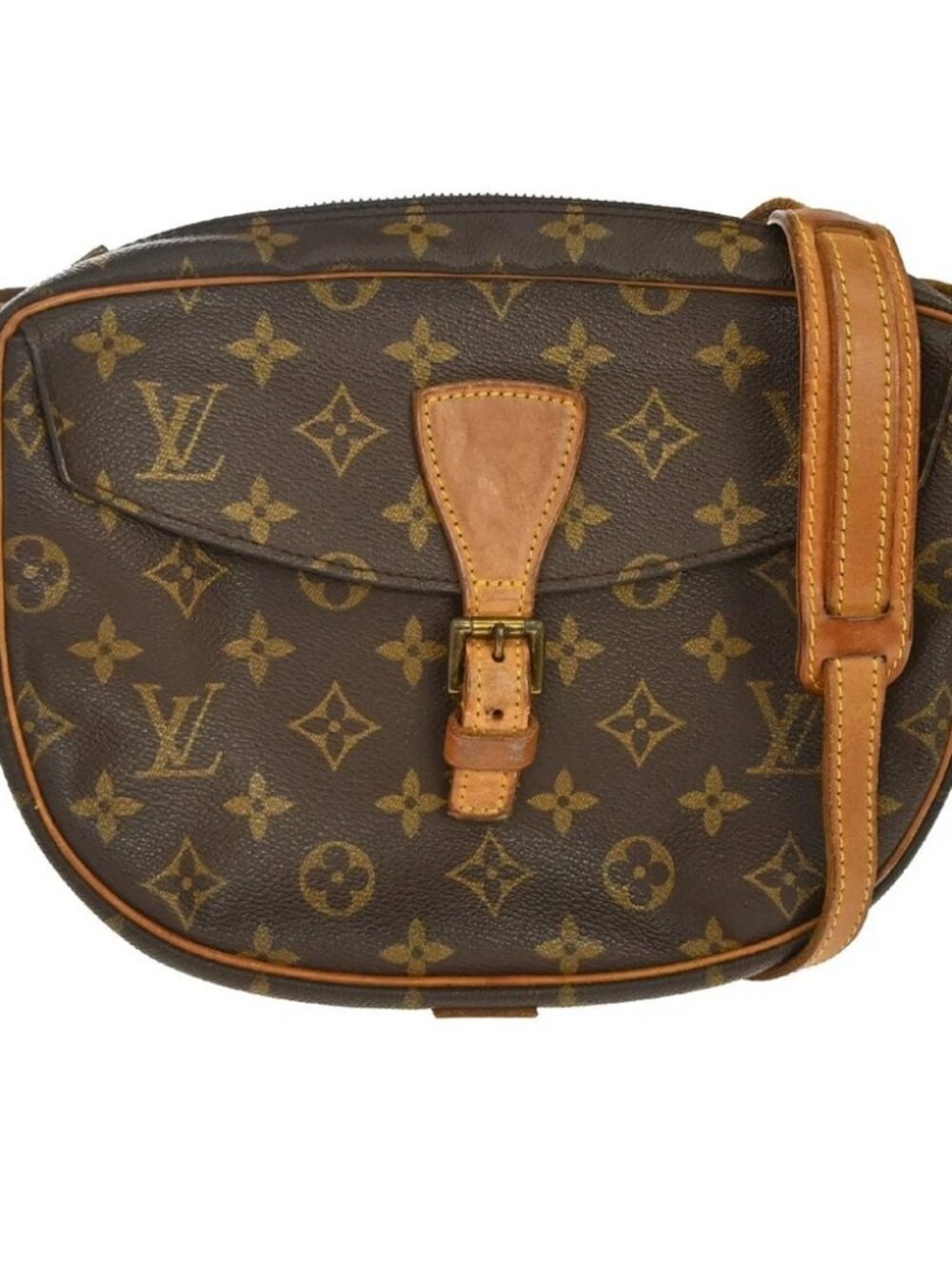 LOUIS VUITTON JEUNE FILLE MM SHOULDER BAG MONOGRAM